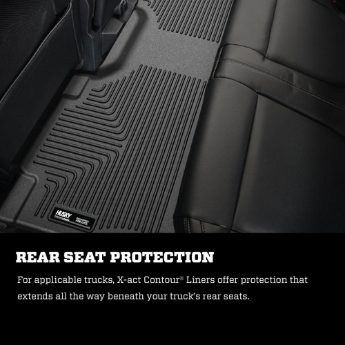 Husky Liners 54551 - 2024 Hyundai Kona X-Act Front Floor Liner - Black