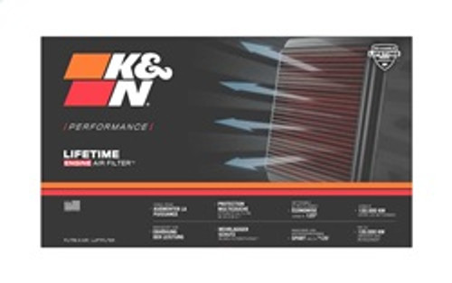 K&N 33-5148 - 23-25 Ford Escape Replacement Air Filter K&N 33-5148 - 23-25 Ford Escape Replacement Air Filter