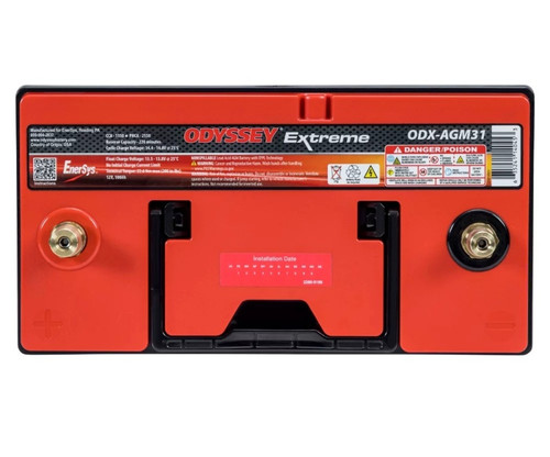 Odyssey Battery ODX-AGM31A - Auto/Truck/Heavy Duty & Commercial Extreme AGM Battery (31-PC2150T)