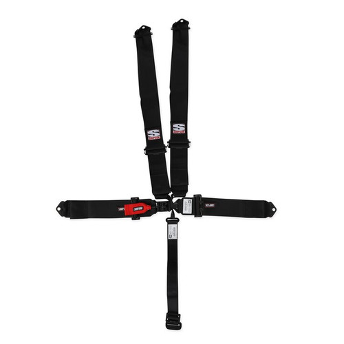 Simpson Safety 1B33NIKX - Simpson Racing  5-Point Harness Latch/Link - SFI 16.1 - 3-Inch - Black