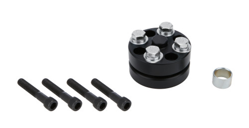 AllStar Performance ALL30183 - Fan Spacer - 1.25 in Thick - Bushing / Hardware Included - Aluminum - Black Anodized - Chevy V8 / Ford V8 - Each