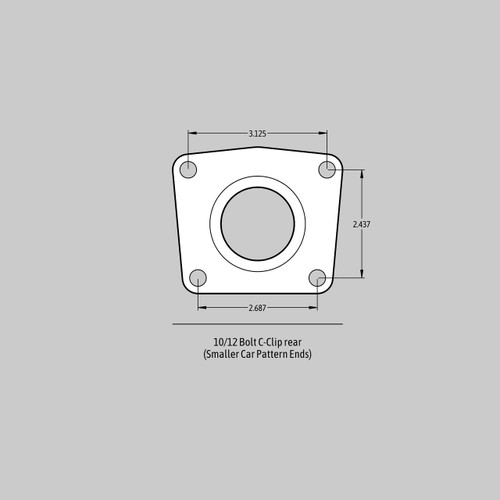 Baer Brakes 4302382GB - Extreme+ Brake System Rear
