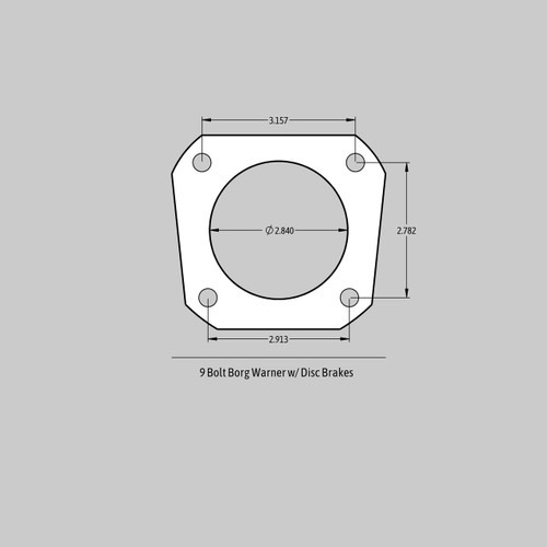 Baer Brakes 4302390MG - SS4 Brake System Rear