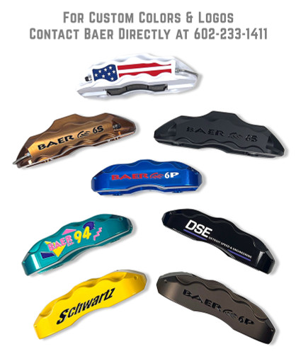 Baer Brakes 4302468MG - SS4 Brake System Rear