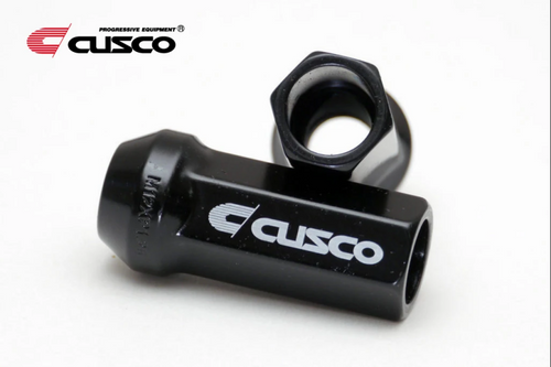 Cusco 00B 738 12520B - Wheel Lug Nut Set - M12 x P1.25mm - Black (20pcs)