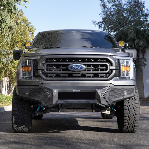 Go Rhino 34398T -  Element Front Bumper with Fixed Light Bar Mount - Textured Black
