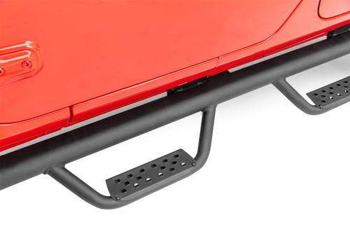 Go Rhino D224346T -  Dominator Extreme D2 Side Steps With Mounting Brackets - Textured Black