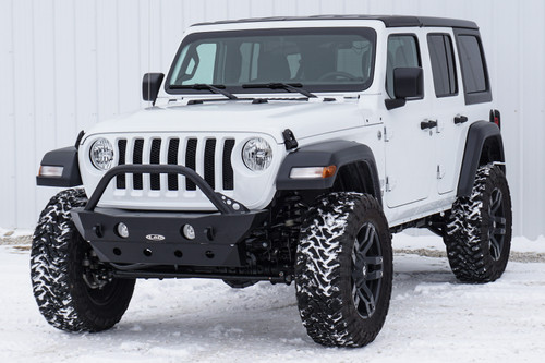 LoD Offroad JFB1801 - JL/JT Destroyer Shorty Front Bumper w/ NO GUARD