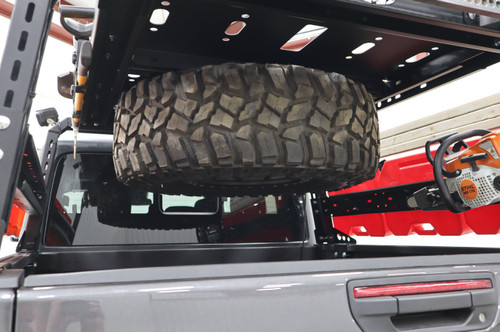 LoD Offroad JTC2021 - JT Black Ops Bed Rack Tire Carrier