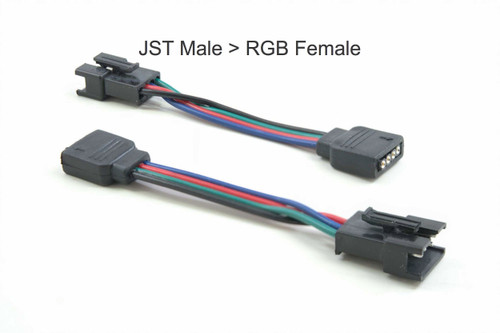 Morimoto H690 - Adapter: JST Male to RGB Female (4 Pin)