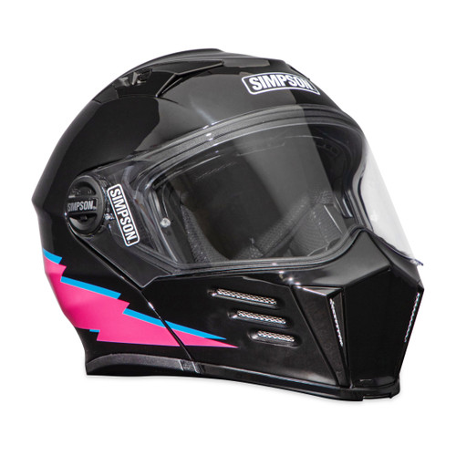 Simpson Motorcycle M5928CA - Mod Bandit US Helmet Limited Edition Radical - Chin Bar