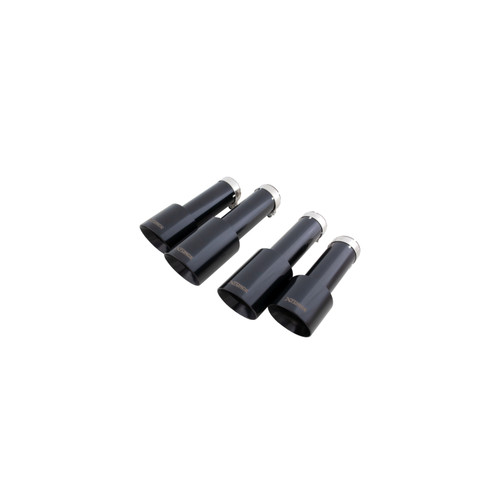 XFORCE ES-AS3S-BLACKTIPS - Audi S3 8V Sedan 2013-2017 Black Tip Option (Will only fit  system)