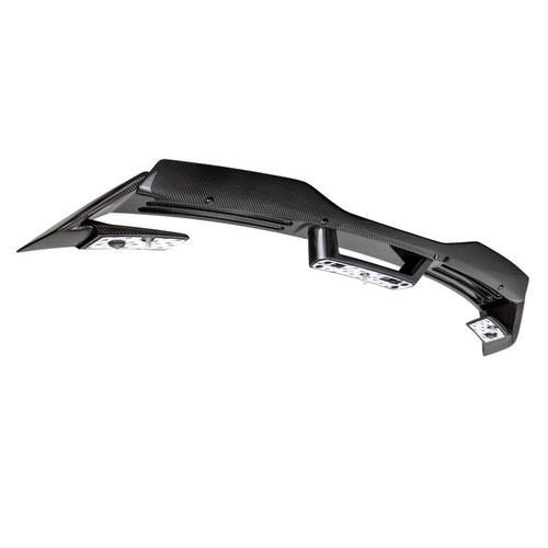 Anderson Composites AC-RS24FDMU-GTG - 2024 Ford Mustang GT Type-GTG Carbon Fiber Rear Spoiler w/Gurney Flap