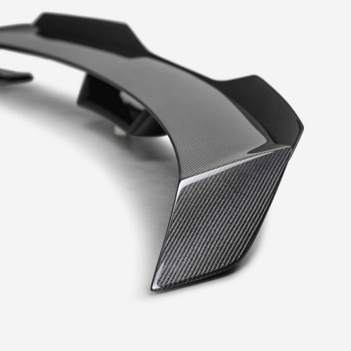 Anderson Composites AC-RS24FDMU-GTG - 2024 Ford Mustang GT Type-GTG Carbon Fiber Rear Spoiler w/Gurney Flap
