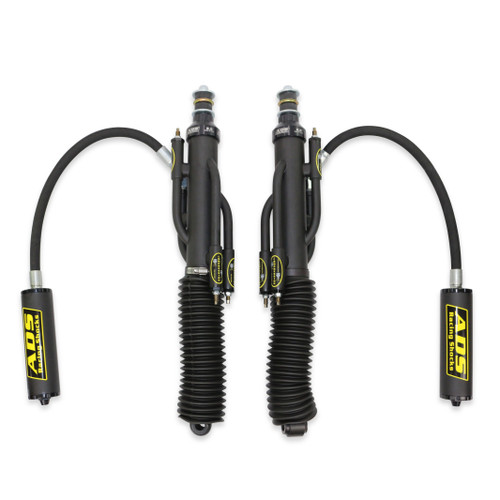 Arizona Desert Shocks 250-4RFJR-BP0-BLK - ADS Direct Fit 2.5" 3-Tube Bypass Reservoir Race Shocks - Black - Rear