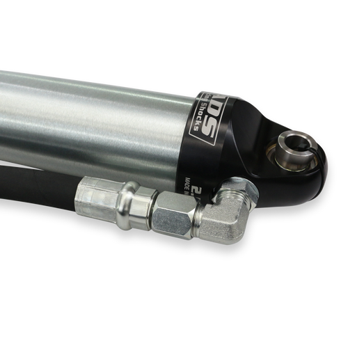 Arizona Desert Shocks 213-SBR08-A90 - ADS Race 2.125" Smooth Body Adjustable Remote Reservoir Shock - 90 Degree