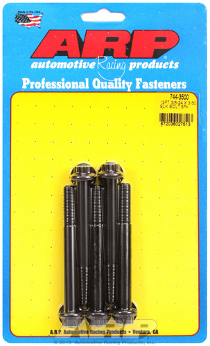 ARP 744-3500 - 3/8-24 x 3.500 12pt 7/16 wrenching black oxide bolts