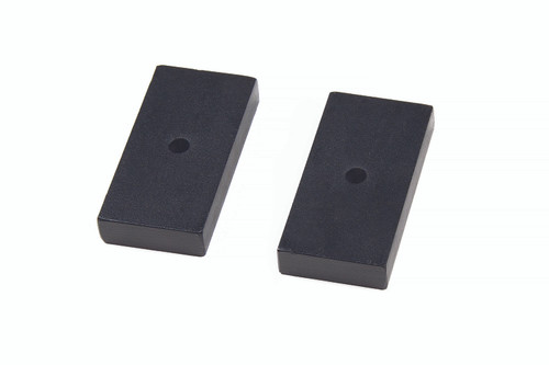 BDS Suspension BDS069108 - Rear Lift Blocks - Steel - 1 Inch Lift - 2.5in Wide - Universal Fitment