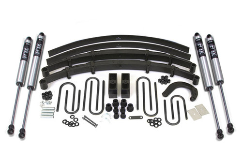 BDS Suspension BDS115FS - 6 Inch Lift Kit Chevy/GMC 1/2 Ton Truck/SUV 73-76 4WD 4 Inch Block Kit with Add-A-Leaf Fox 2.0 Performance Shocks BDS Suspension BDS115FS - 6 Inch Lift Kit Chevy/GMC 1/2 Ton Truck/SUV 73-76 4WD 4 Inch Block Kit with Add-A-Leaf Fox 2.0 Performance Shocks
