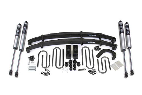 BDS Suspension BDS109FS - 4 Inch Block Lift Kit Chevy/GMC 1/2 Ton Truck/SUV 73-76 4WD With Fox Shocks BDS Suspension BDS109FS - 4 Inch Block Lift Kit Chevy/GMC 1/2 Ton Truck/SUV 73-76 4WD With Fox Shocks