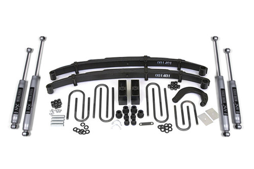 BDS Suspension BDS126FS - 4 Inch Lift Kit Chevy/GMC 3/4 Ton Truck/Suburban 77-87 4WD 4 Inch Block W Add A Leaf Fox 2.0 Performance Shocks BDS Suspension BDS126FS - 4 Inch Lift Kit Chevy/GMC 3/4 Ton Truck/Suburban 77-87 4WD 4 Inch Block W Add A Leaf Fox 2.0 Performance Shocks