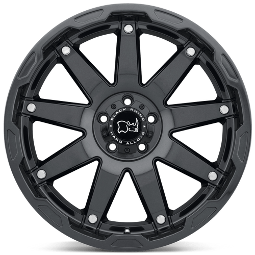 Black Rhino Wheels 1895OCN-85127B71 - Oceano 18X9.5 Gloss Gun Black W/ Stainless Bolts