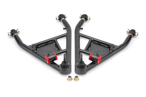 BMR LCA570H - 14-19 Chevrolet Corvette C7 Rear Lower Control Arms For 15in Conversion Kit - Black Hammertone