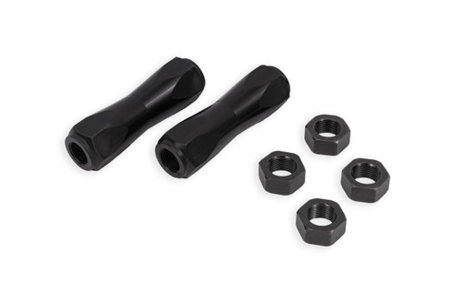 BMR TRS001 - 70-81 Chevrolet Camaro / Pontiac Firebird Tie Rod Sleeves 11/16in Thread - Black Anodized