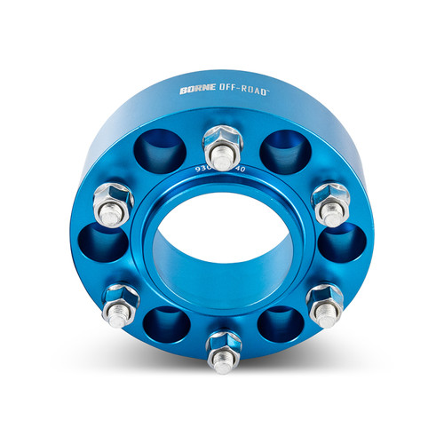 Borne Off-Road BNWS-001-350BL - Wheel Spacers - 6x139.7 - 93.1 - 35mm - M12 - Blue
