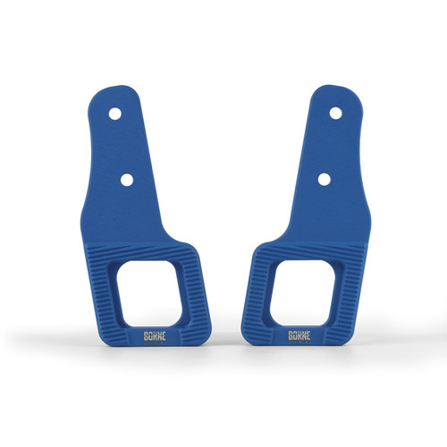 Borne Off-Road BNTH-F150-17BL - 2017+ Ford Raptor / 2009+ Ford F150  Billet Tow Hooks - Blue