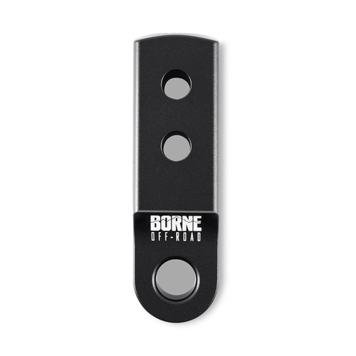 Borne Off-Road BNHR-2-BK - CNC Hitch Receiver Shackle 2in Black