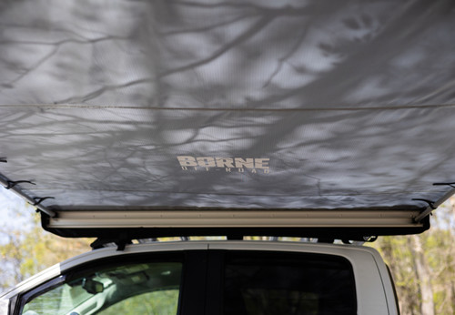 Borne Off-Road BNAW-59-79GR - Rooftop Awning 59in L x 79in D Grey