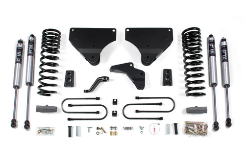 BDS Suspension BDS1612FS - 4 Inch Lift Kit Ram 3500 13-18 4WD Gas 3 Inch Block Fox 2.0 Performance Shocks