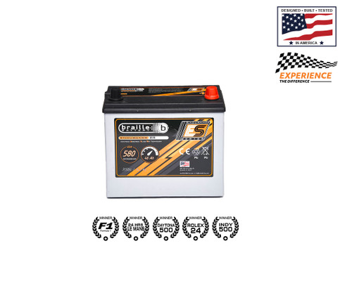 Braille Battery B51R - Endurance Series AGM Battery- 12V, Group 51R, 580 CCA