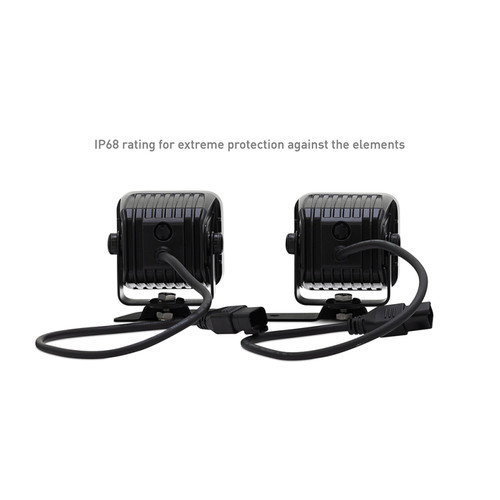 Borne Off-Road BNLT-BR-21-DT4SU - 21+ Bronco Light Pods 4pc Ditch 3x3 Spot Upfit