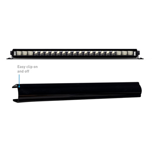 Borne Off-Road BNLT-COV-SS20BK - Light Bar Cover Single Row 20in Black
