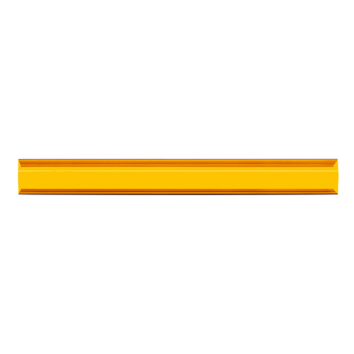 Borne Off-Road BNLT-COV-SS20YL - Light Bar Cover Single Row 20in Amber