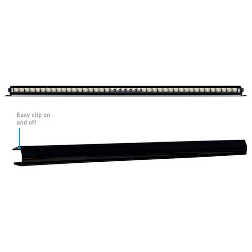 Borne Off-Road BNLT-COV-SS40BK - Light Bar Cover Single Row 40in Black