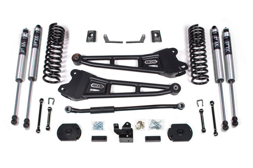 BDS Suspension BDS1712FS - 3 Inch Lift Kit Ram 2500 w/ Rear Air Ride 14-18 4WD Diesel Fox 2.0 Performance Shocks