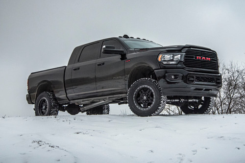 BDS Suspension BDS1721H - 4 Inch Lift Kit w/ 4-Link Ram 3500 w/ Rear Air Ride 19-24 4WD Diesel 8 Bolt NX2 Nitro Shocks