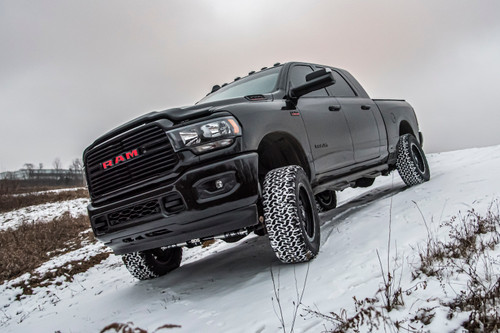 BDS Suspension BDS1721H - 4 Inch Lift Kit w/ 4-Link Ram 3500 w/ Rear Air Ride 19-24 4WD Diesel 8 Bolt NX2 Nitro Shocks
