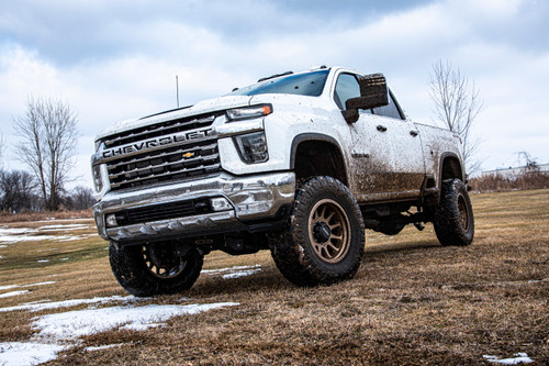 BDS Suspension BDS1825FPE - 6.5 Inch Lift Kit FOX Performance Elite Silverado/Sierra 2500HD/3500HD 20-24 4WD 6 Inch Block Kit With Overload