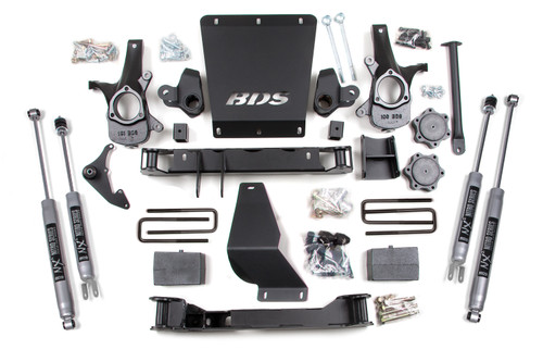 BDS Suspension BDS181FS - 4.5 Inch Lift Kit Silverado/Sierra 1500 99-06 4WD 5 Inch Block Fox 2.0 Performance BDS Suspension BDS181FS - 4.5 Inch Lift Kit Silverado/Sierra 1500 99-06 4WD 5 Inch Block Fox 2.0 Performance