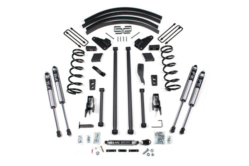 BDS Suspension BDS220FS - 5 Inch Lift Kit Long Arm Conversion Dodge Ram 2500/3500 00-02 4WD Block Kit With Factory Overload Fox 2.0 Performance Shocks