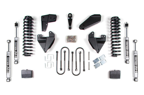 BDS Suspension BDS507H - 6 Inch Lift Kit Ford F100/F150 80-96 4WD 4 Inch Block Kit NX2 Nitro