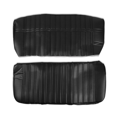 Brothers Trucks 05-285 - C/K Seat Upholstery Kit - Vinyl - Black
