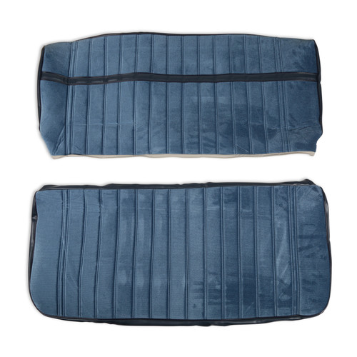 Brothers Trucks 05-292 - C/K Seat Upholstery Kit - Cloth/Vinyl - Navy
