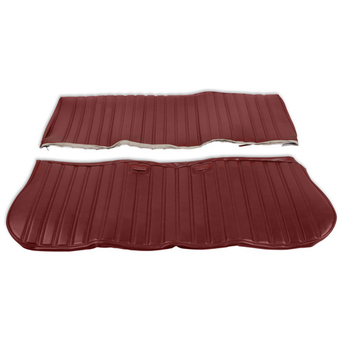 Brothers Trucks 05-301 - C/K Seat Upholstery Kit - Full Pleat Vinyl - Maroon