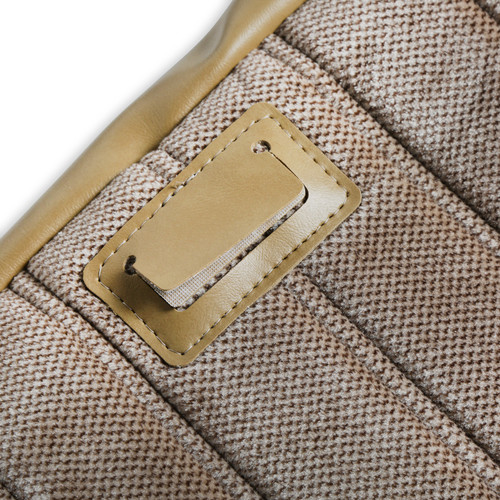 Brothers Trucks 05-298 - C/K Seat Upholstery Kit - Full Pleat Cloth/Vinyl - Tan