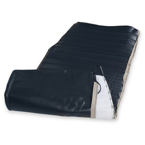 Brothers Trucks 05-302 - C/K Seat Upholstery Kit - Full Pleat Vinyl - Navy